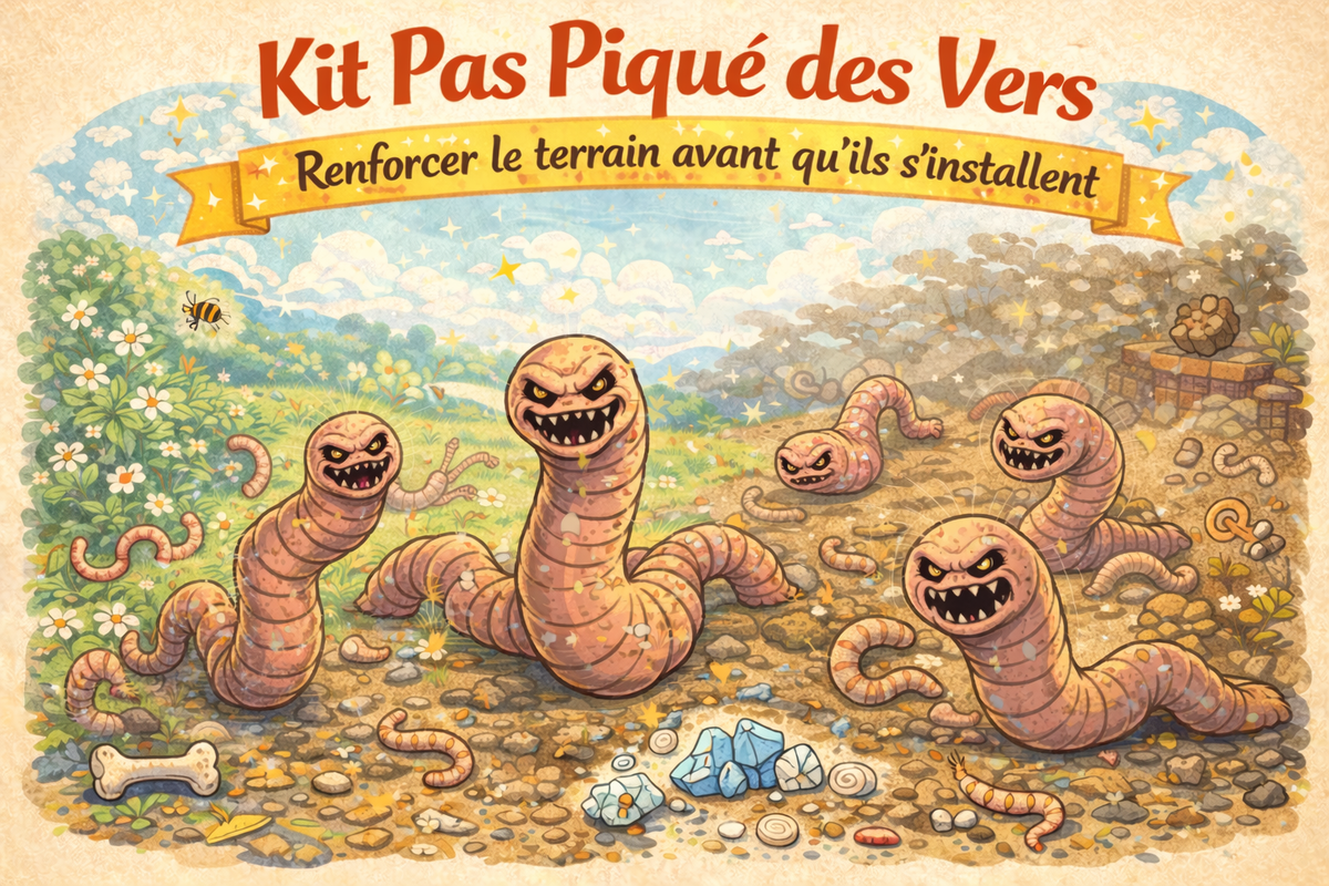 Parasites (avant qu'ils ne s'installent...) - Kit Pas Piqué des Vers ...