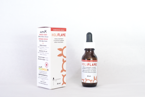 HoliFlame - Produit naturel pour le confort de l’animal sujet aux douleurs inflammatoires.