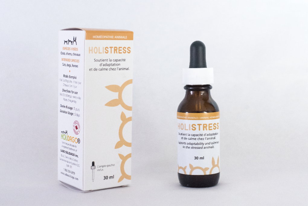 HoliStress - Produit naturel homéopathique pour des animaux zen